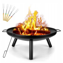 Sunlifer ugnies dubenys, plieninis židinys su šildymu