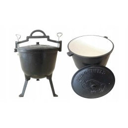 Ketaus katilas, emaliuotas Blummenfeld puodas, 4l