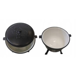 Ketaus katilas, emaliuotas Blummenfeld puodas, 4l