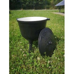 Blummenfeld emaliuotas ketaus medžioklės puodas, 4l