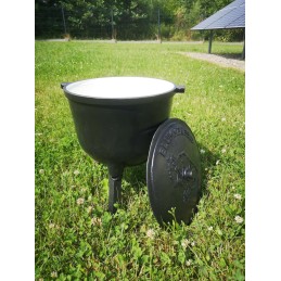 Blummenfeld emaliuotas ketaus medžioklės puodas, 4l