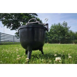 Blummenfeld emaliuotas ketaus medžioklės puodas, 4l