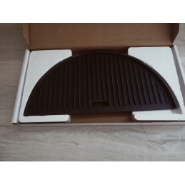 Dvipusė pusapvalė kepsninės plokštė iš Kamado Joe ketaus