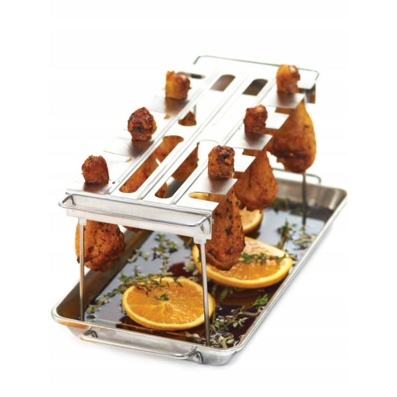 Blauzdelių kabykla su kepimo skarda