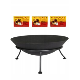 Nemokamas ketaus sodo židinio rinkinys 47 cm