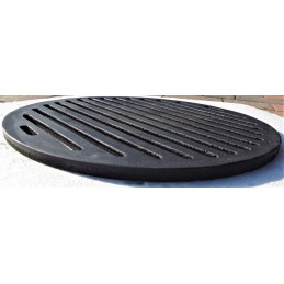 Aukštos kokybės apvalios ketaus grotelės, tinkamos daugumai virtuvinių židinių ir atvirų židinių, taip pat visų tipų griliams ir