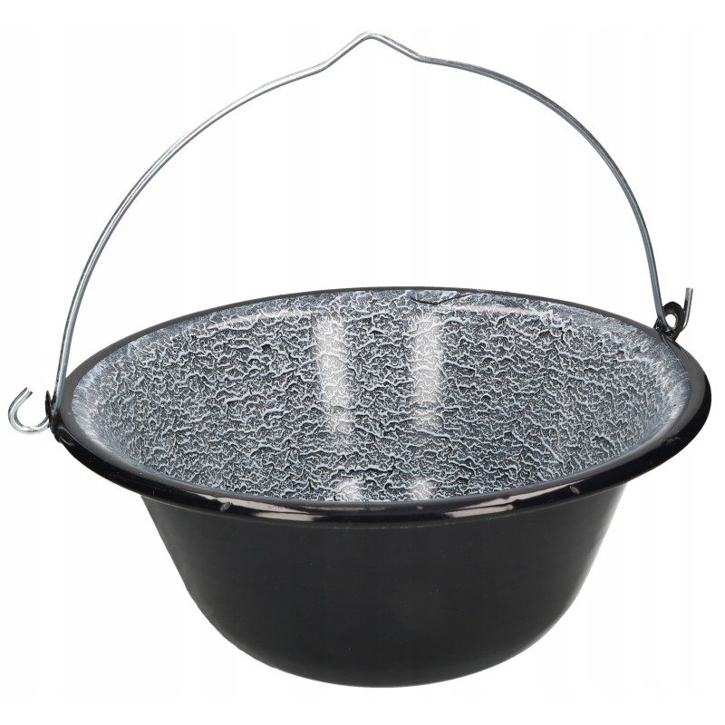 Vengriškas emaliuotas katilas 10l