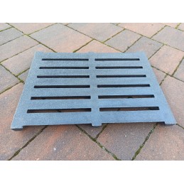 Ketaus grotelės rūkyklos židiniui, židinys, 36 cm x 26 cm