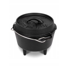 Ketaus puodas ant kojų petromax olandiška orkaitė ft1 juoda