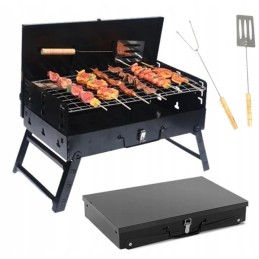 ⭐⭐Sulankstoma anglių kepsninė, nešiojamas turistinis lagaminas⭐⭐