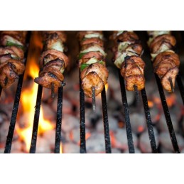 Vulkaninė lava dujiniam griliui