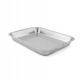 Broil king stainless steel grill pan for meat and vegetables