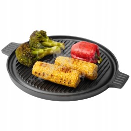 Grilio keptuvė 36 cm, ketaus plokštė