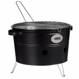 Grilis su rankenomis ant kojų, BBQ, 42 x 35 x 21 cm, ibergarden