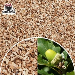 Rūkomieji ąžuolo gabalėliai 02 klasės 60l grilis