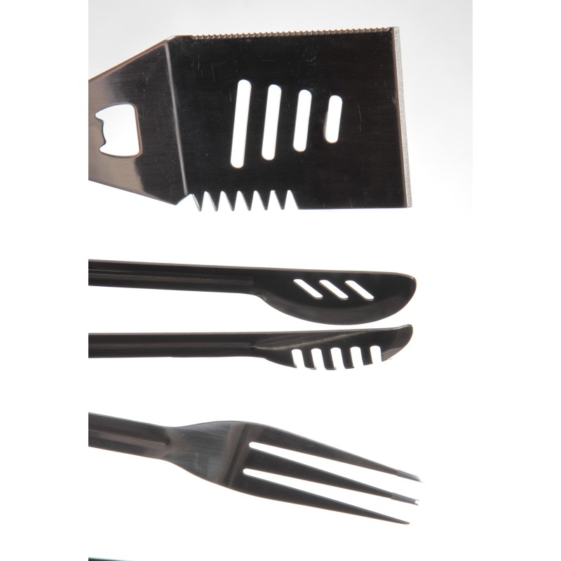 Activa 3 dalių nerūdijančio plieno kepsninės stalo įrankių rinkinys