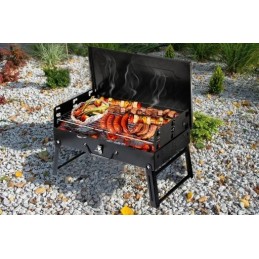 ⭐⭐Sodo anglies grotelių nešiojamas turistinis lagaminas + grotelės + priedai⭐⭐