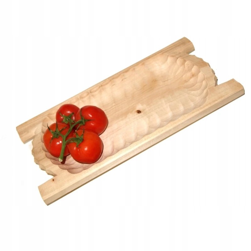 Drožinėtas medinis maisto lovelis, 30 cm