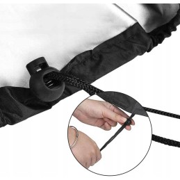 Apsauginis vandeniui atsparus dujinės grilio dangtis