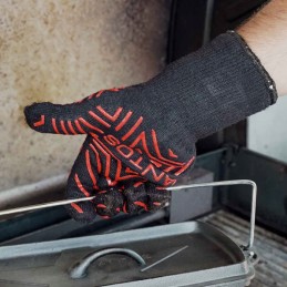 Grilio pirštinės (poros) atsparios karščiui iki 500°C, dydis xl santos