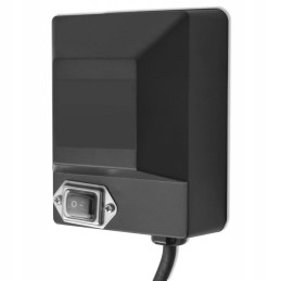 Variklis bbq rotisserie 4, nerūdijančio plieno, juodas