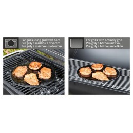 Cattara apvali grilio lėkštė litina griliui 13040 13043