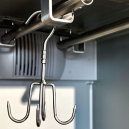 Keturių pusių pasukamas medžioklės kabliukas 80 kg landig