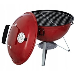 Grilis su anglimis activa kopenhagen 10970r, skersmuo 34cm, raudonas