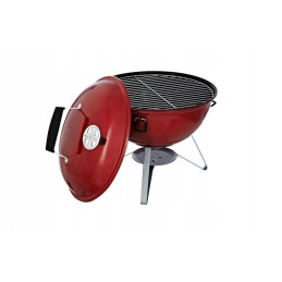 Grilis su anglimis activa kopenhagen 10970r, skersmuo 34cm, raudonas