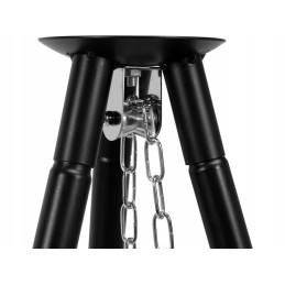 Pakabinama kepsninė, židinys ant trikojo, 46 cm grotelės trikojo ugniai