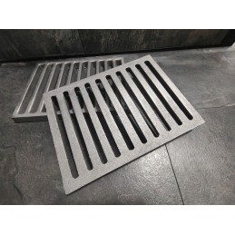 Ketaus grotelės 35 cm x 26 cm x 2,8 cm