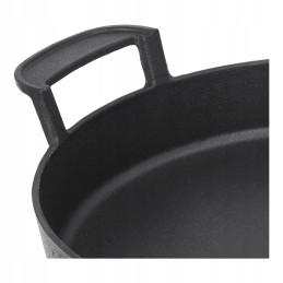 Ketaus keptuvė ø30 cm, nudegimai ir žievės