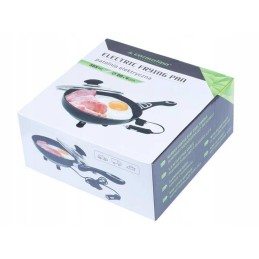 Elektrinė keptuvė 200 mm 12v 150w su dangčiu
