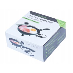 Elektrinė keptuvė 200 mm 12v 150w su dangčiu
