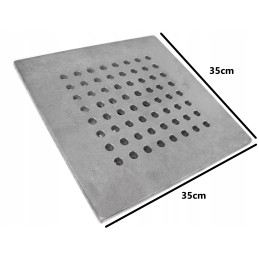 Ketaus grotelės, matmenys: 35x35