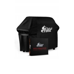 Dengiamas brezentinis užvalkalas XXL sodo kepsninei, atsparus vandeniui, universalus