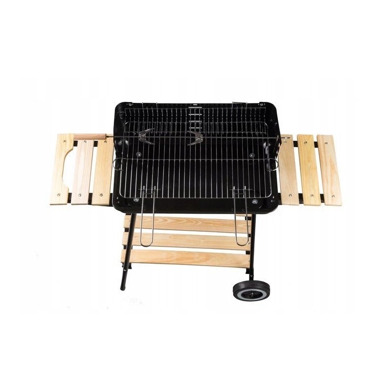 Anglies kepsninė su reguliuojamomis lentynomis, 2 grotelėmis, nešiojama funkcija