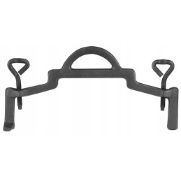 Medžioklinis katilas kepsniams, 5l, ketaus, emaliuotas