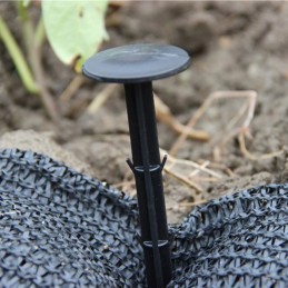 Smeigtukai smeigtukai agrotekstilei, inkaras 16 cm, rinkinyje 50 vnt