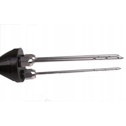Įpurškimo pistoletas, purkštukas, 3 inox adatos
