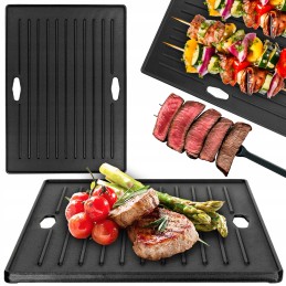 Ketaus plokštė, padėklas dujiniam anglies griliui, grilio keptuvė