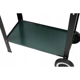 Stačiakampės sodo kepsninės ant ratų