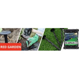 Smeigtukai smeigtukai agrotekstilei, inkaras 16 cm, rinkinyje 50 vnt