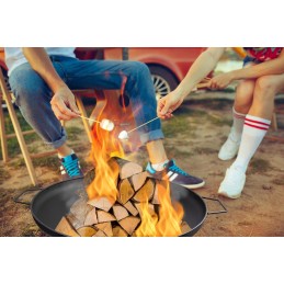 Didelis, praktiškas ir saugus sodo židinys, grilis, ugnies dubuo, 60 cm