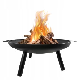 Didelis, praktiškas ir saugus sodo židinys, grilis, ugnies dubuo, 60 cm