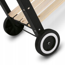 Sulankstomos turistinės sodo kepsninės su grotelėmis ant ratukų 5313