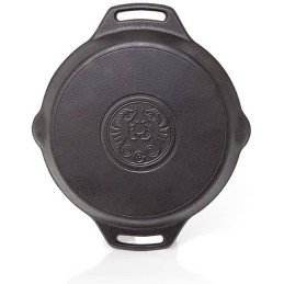 Ketaus keptuvės skersmuo 20 cm su dviem petromax rankenomis