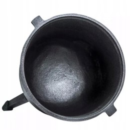 Ketaus medžioklinis virdulys, emalis, rybnikas, 4l