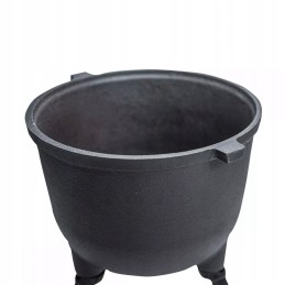 Ketaus medžioklinis virdulys, emalis, rybnikas, 4l