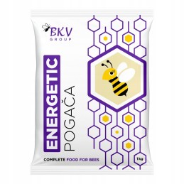 Maistas bitėms su vitaminais pavasarį 1kg x 15 - bkv energingas